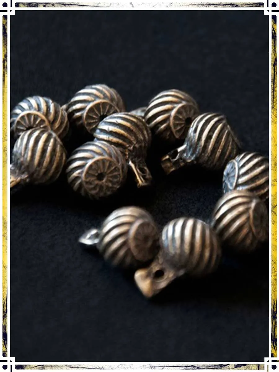 Buttons - Spiral (4x)